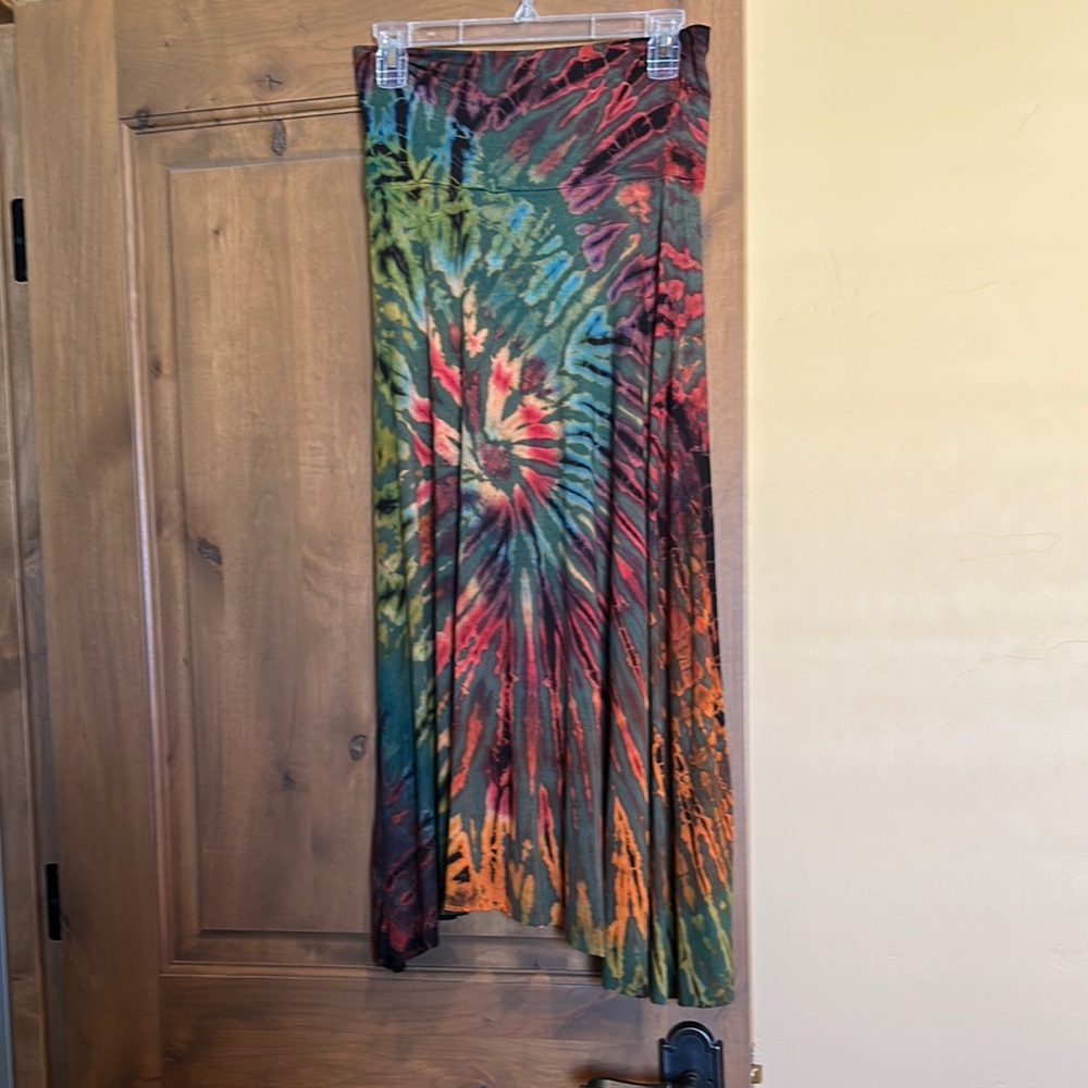Tie-Dye Maxi Skirt